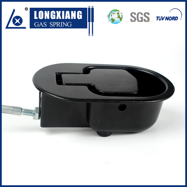 LX250 zamak handle with black painting